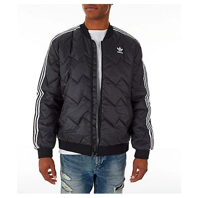 Adidas Originals Plusmen's Originals Sst Quilted Jacket, Black - Size Large  | ModeSens