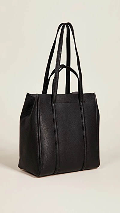 Shop Marc Jacobs The Tag Tote 27 In Black