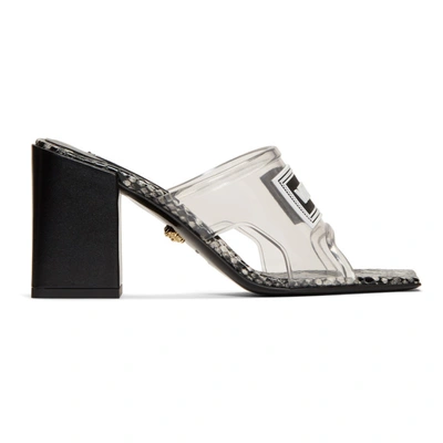 Versace mules best sale pvc