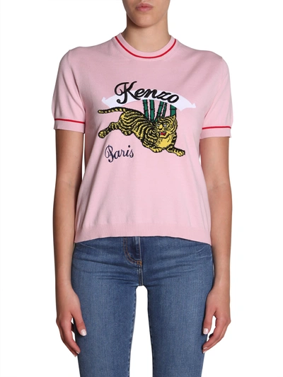 Shop Kenzo T-shirt In Rosa