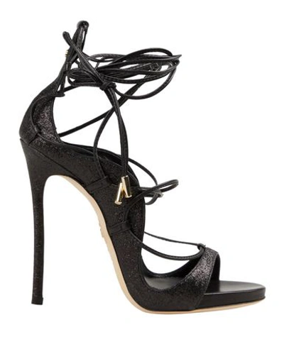 Shop Dsquared2 Sandals In Black