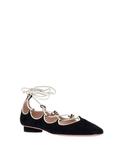 Shop Valentino Ballet Flats In Black