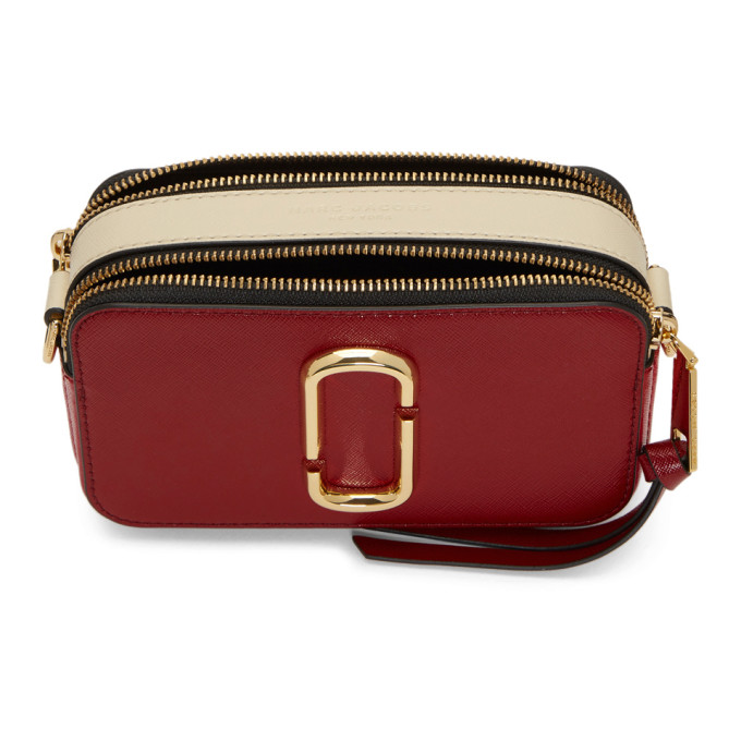 Marc Jacobs Red Small Snap Shot Camera Bag In 601 Redmult | ModeSens