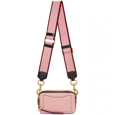 Shop Marc Jacobs Pink Small Snapshot Camera Bag In 679 Babypin