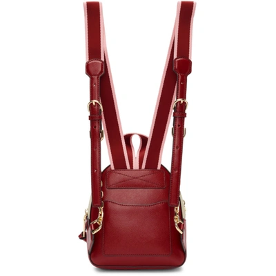 Shop Marc Jacobs Red Mini Pack Shot Backpack In 601 Redmult
