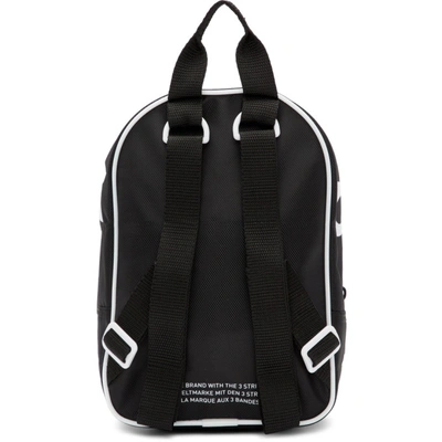 Shop Adidas Originals Black Mini Santiago Backpack