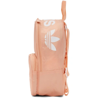 Shop Adidas Originals Pink Mini Santiago Backpack In Light Pink