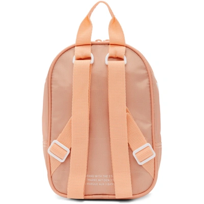 Shop Adidas Originals Pink Mini Santiago Backpack In Light Pink