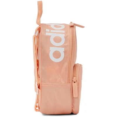 Shop Adidas Originals Pink Mini Santiago Backpack In Light Pink