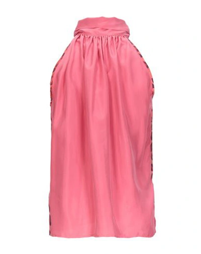 Shop Daniela Pancheri Silk Top In Pink