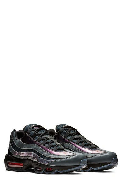 Shop Nike Air Max 95 Lv8 Sneaker In Black/ Ember Glow/ Dark Grey