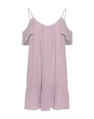 Shop Joie Short Dresses In Lilac