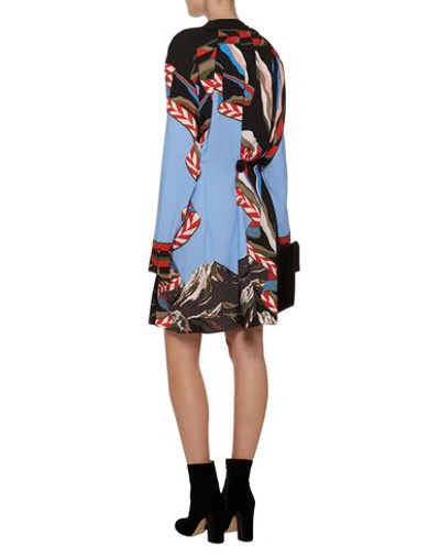 Shop Emilio Pucci Short Dress In Azure