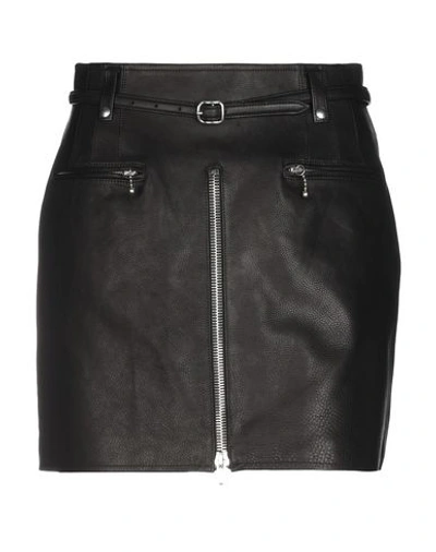 Shop Alexander Wang Mini Skirt In Black
