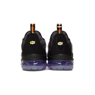 Shop Nike Black Air Vapormax Plus Sneakers In 014 Blk/dkg