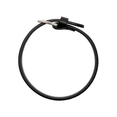 Shop Valentino Black  Garavani Vltn Bracelet In 0ni Black