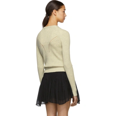 Shop Isabel Marant Étoile Isabel Marant Etoile Grey Koyla Sweater In 02ly Lt Gry