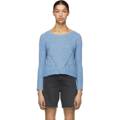 Shop Isabel Marant Étoile Isabel Marant Etoile Blue Shields Sweater In 30lu Lt Blu