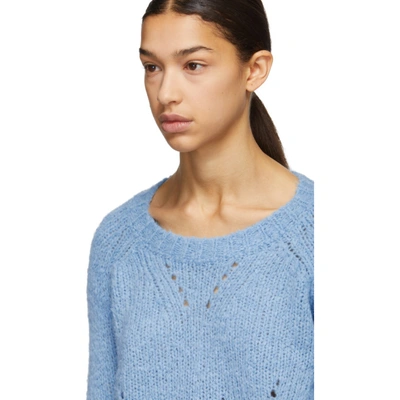 Shop Isabel Marant Étoile Isabel Marant Etoile Blue Shields Sweater In 30lu Lt Blu