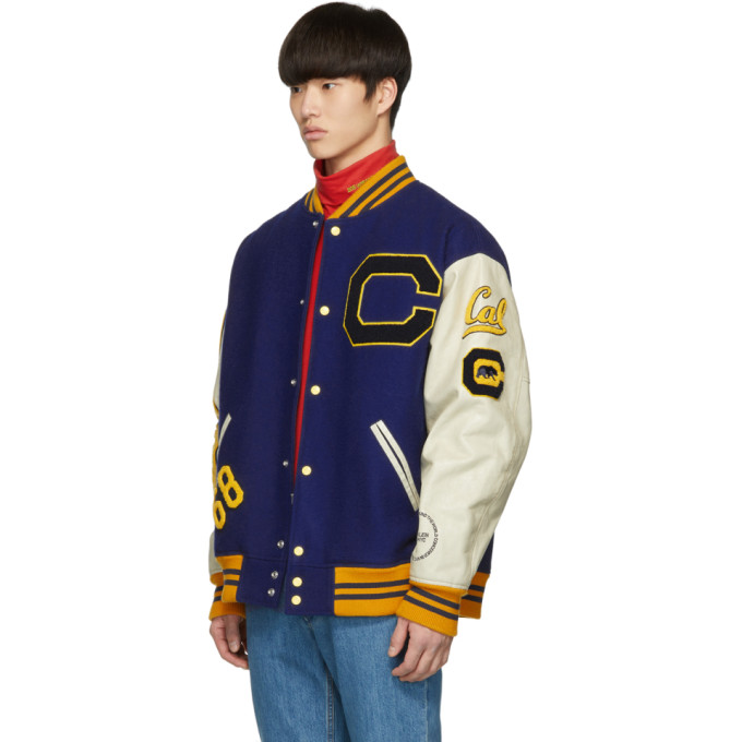 calvin klein 205w39nyc varsity jacket