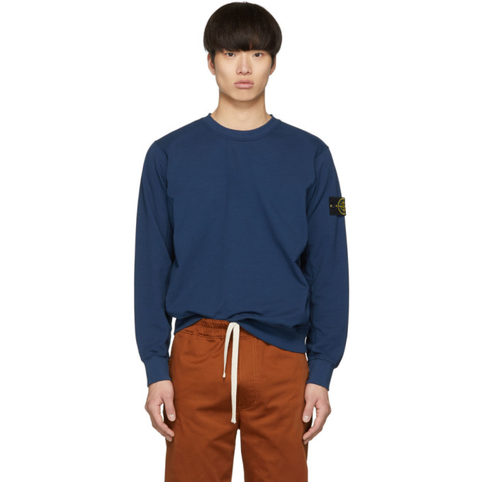stone island marine blue hoodie