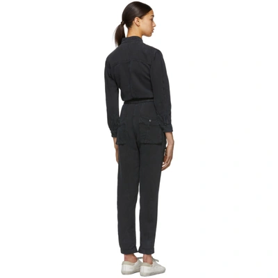 Shop Isabel Marant Étoile Isabel Marant Etoile Black Lashay Jumpsuit In 02fk Faded