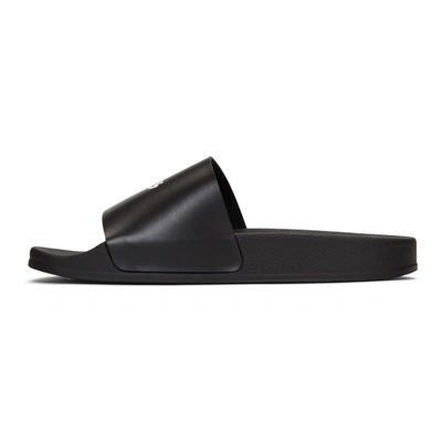 Shop Heron Preston Black Style Slides In 1001 Blkwht