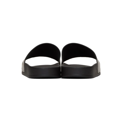 Shop Heron Preston Black Style Slides In 1001 Blkwht