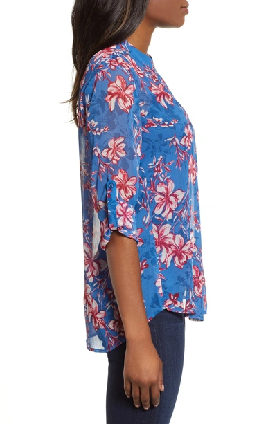 Shop Kut From The Kloth Jasmine Top In Magnolia Blue