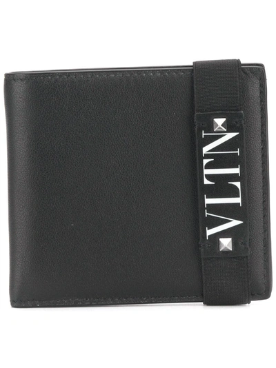 Shop Valentino Garavani Vltn Wallet - Black