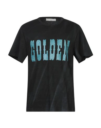 Shop Golden Goose T-shirts In Black