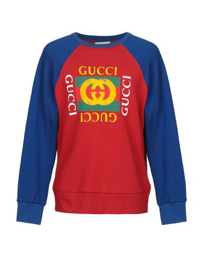 Shop Gucci Sweatshirt In Red