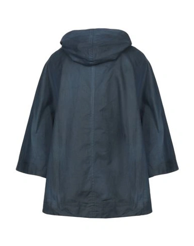 Shop Stutterheim Cape In Dark Blue