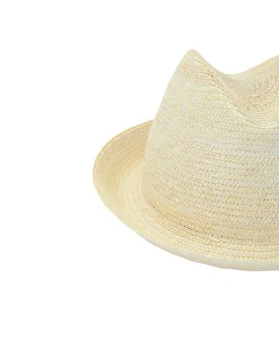 Shop Federica Moretti Hat In Beige