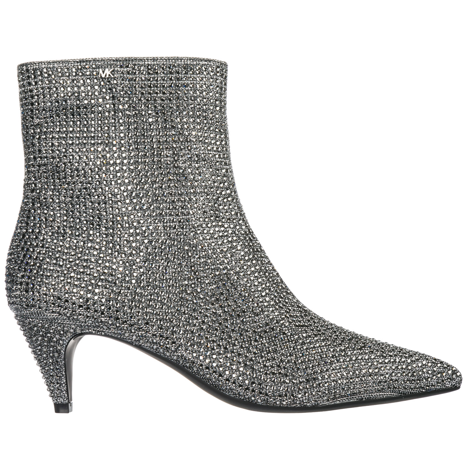 michael kors silver booties