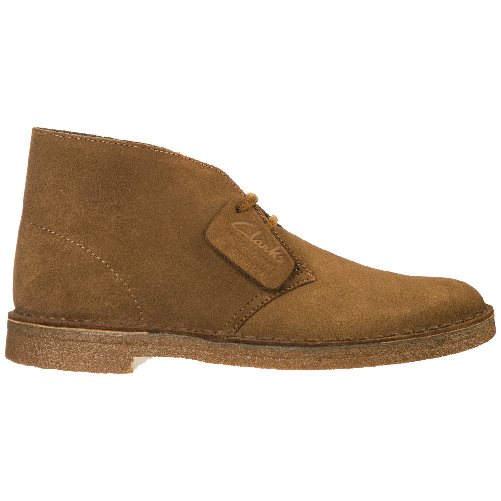clarks brown lace up boots