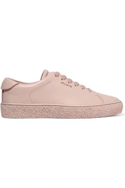 Shop Axel Arigato Woman Leather Sneakers Blush