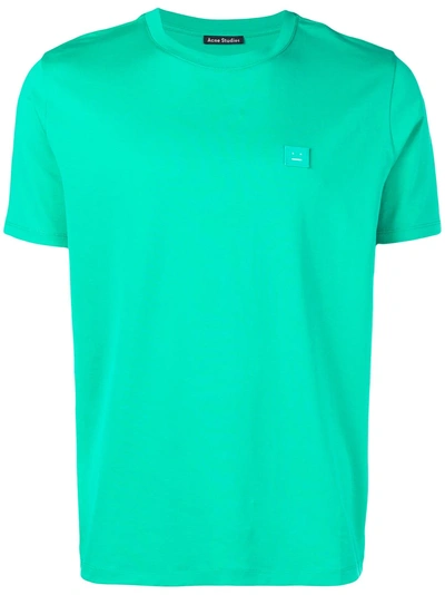 Shop Acne Studios Classic Short-sleeve T-shirt - Green