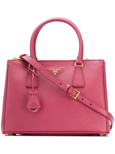 Shop Prada Galleria Small Bag - Pink