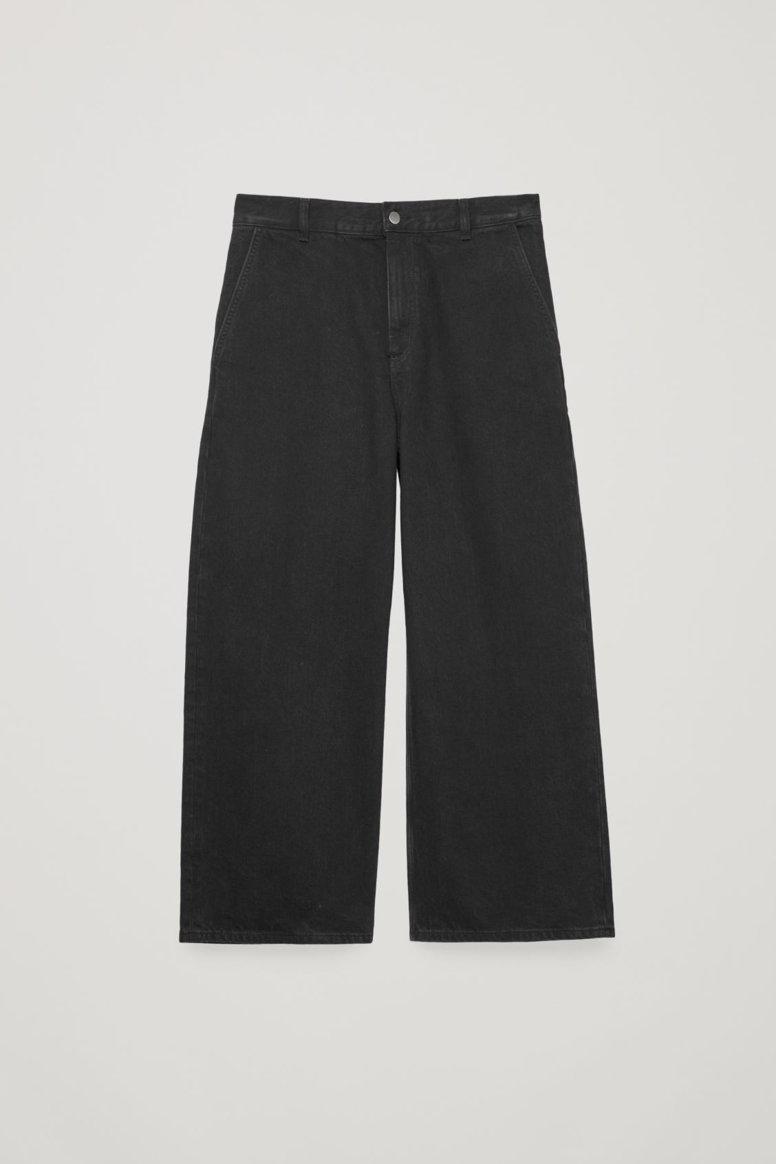 cos barrel leg jeans