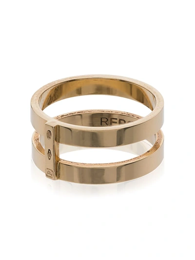 Shop Repossi Yellow Gold Berbère Double Row Ring