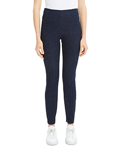 Shop Theory Skinny Denim Leggings In Indigo