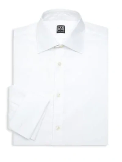 Shop Ike Behar Regular-fit William Dress Shirt In White