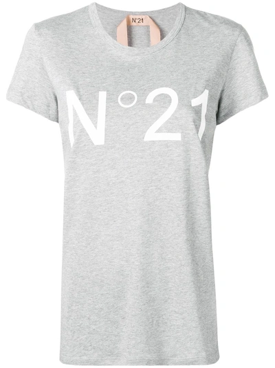 Shop N°21 Nº21 Logo T-shirt - Grey