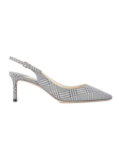 Shop Jimmy Choo Erin Pumps In Silver Silver