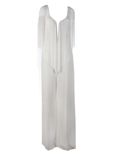 Shop Stella Mccartney Fringed Dress In White