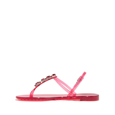 Shop Casadei Jelly In Energy Red