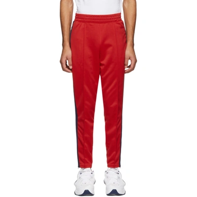 Shop Nike Lab Red Martine Rose Edition Nrg K Lounge Pants In 657redblu