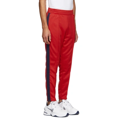 Shop Nike Lab Red Martine Rose Edition Nrg K Lounge Pants In 657redblu
