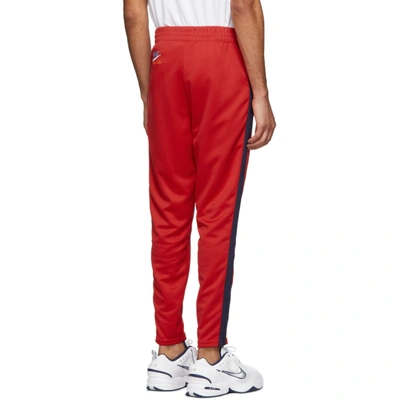 Shop Nike Lab Red Martine Rose Edition Nrg K Lounge Pants In 657redblu